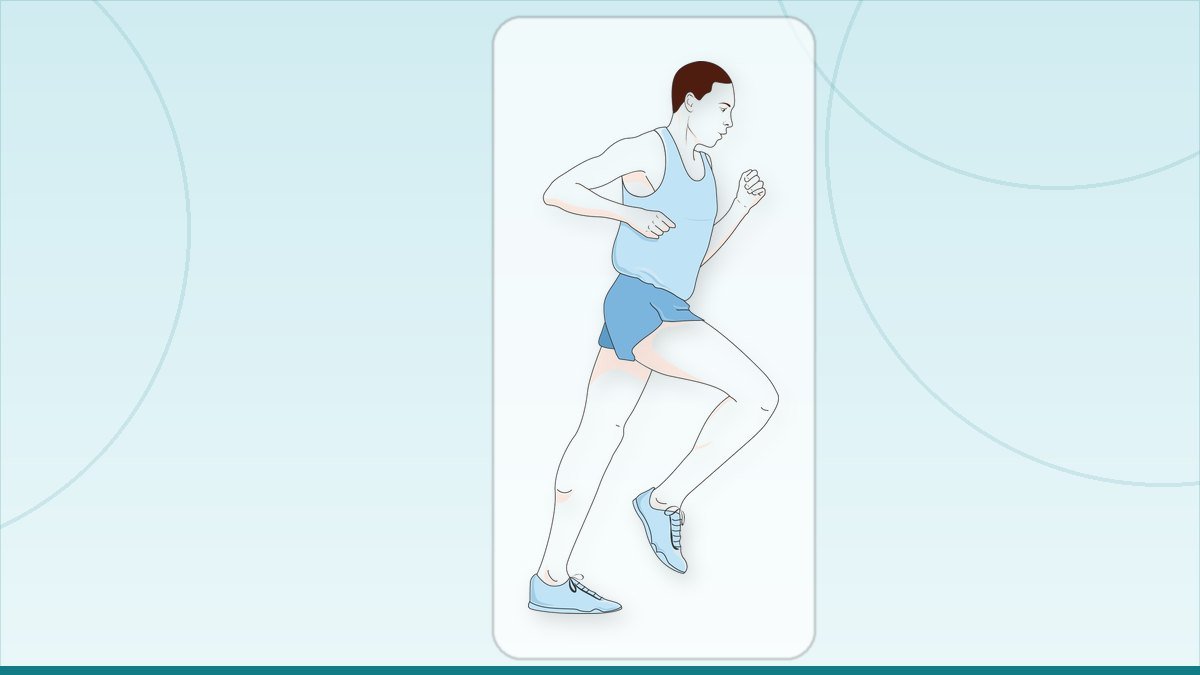 medical illustration: people - Runner