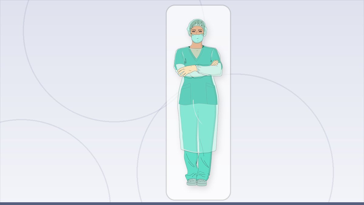 medical illustration: people - Surgeon