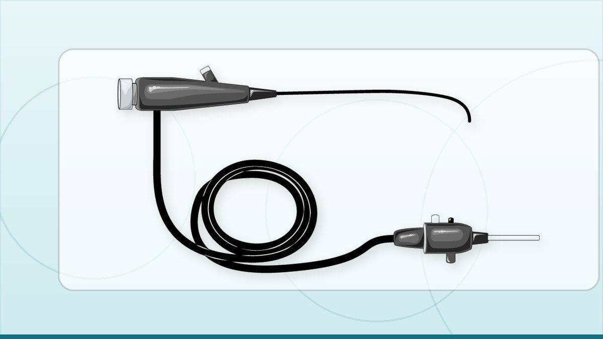 medical illustration: equipment - Endoscopy