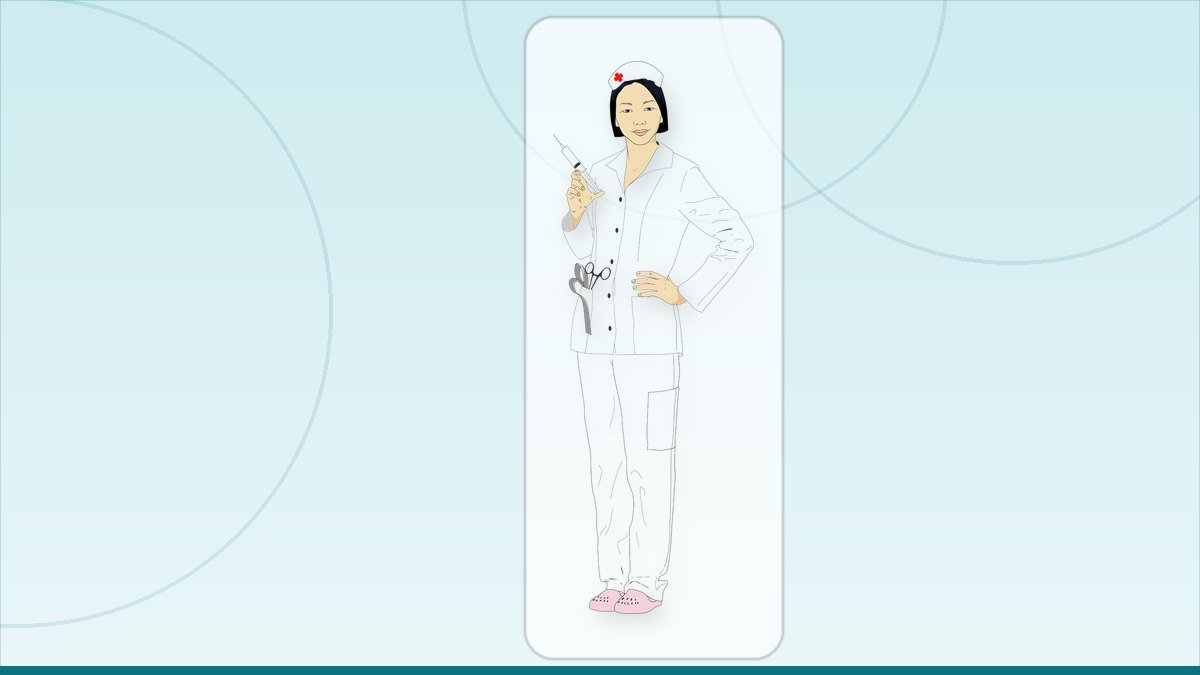 medical illustration: people - Nurse