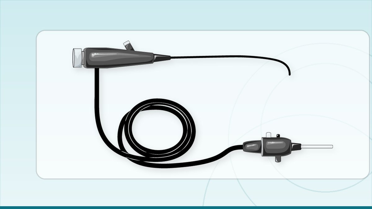 medical illustration: equipment - Endoscopy