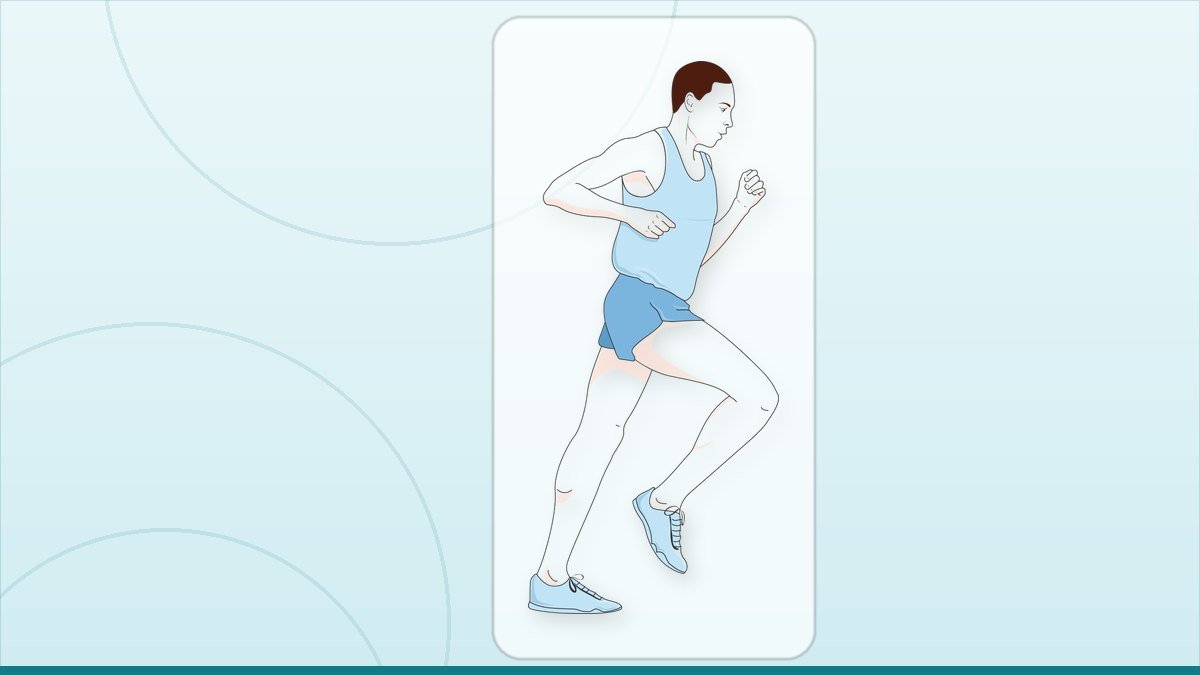 medical illustration: people - Runner
