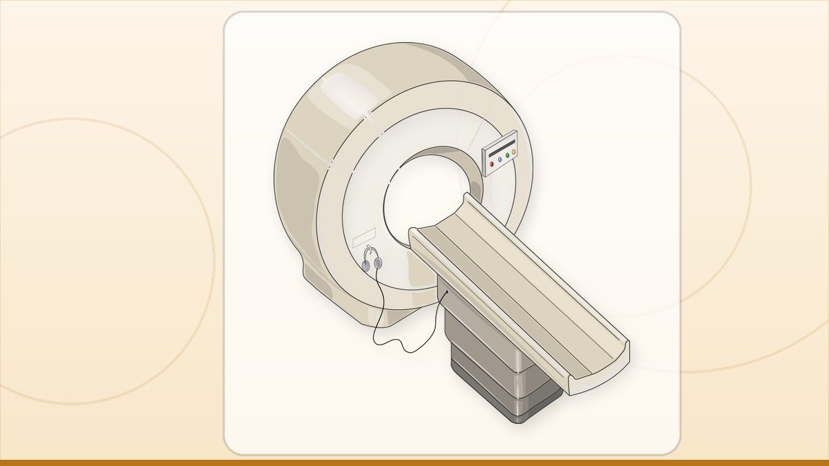 medical illustration: MRI