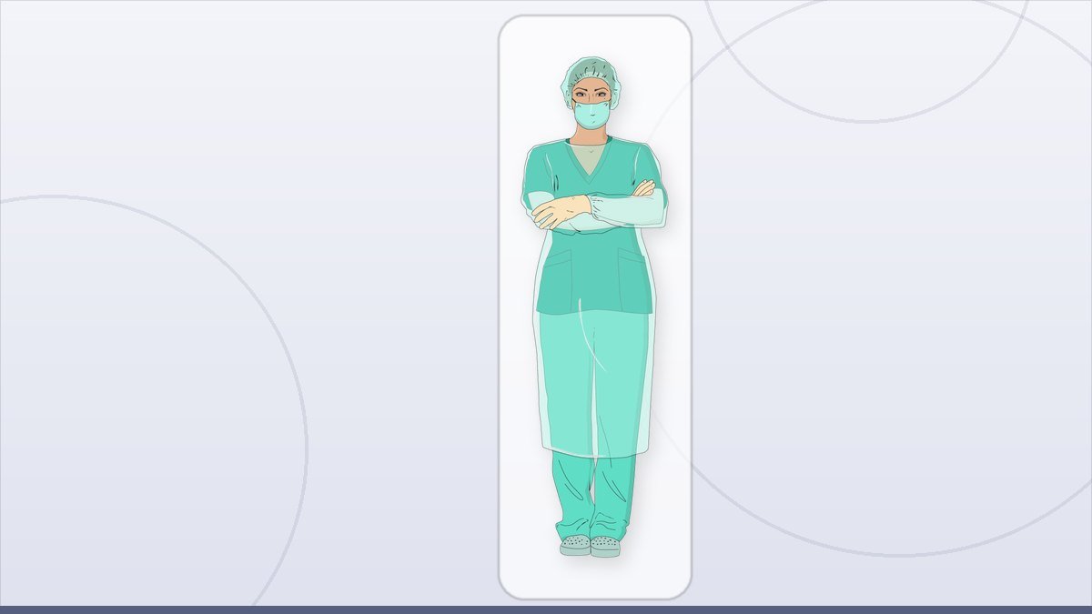 medical illustration: people - Surgeon