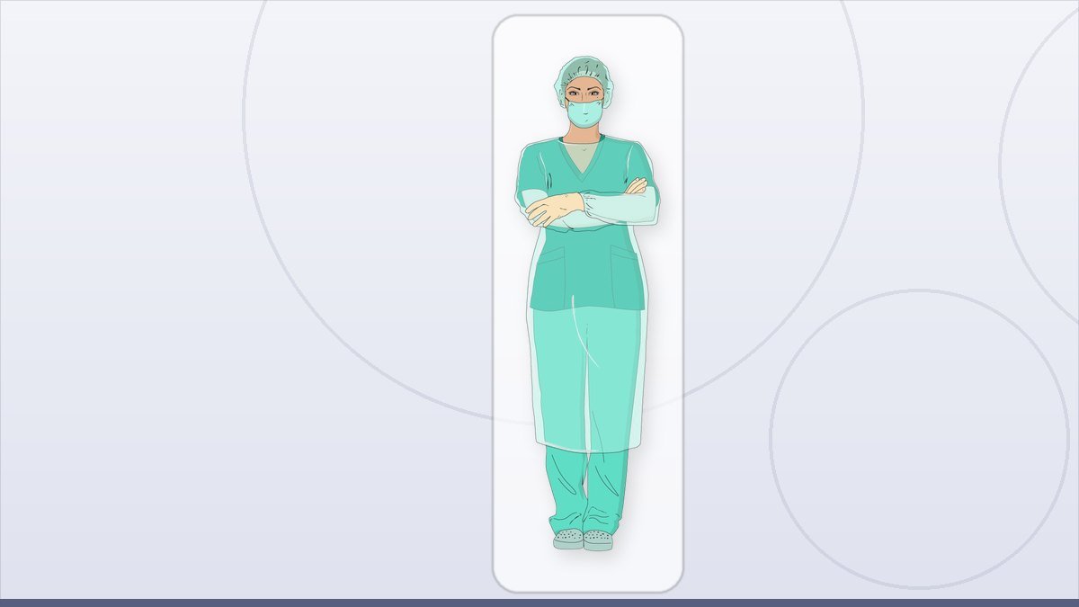 medical illustration: people - Surgeon
