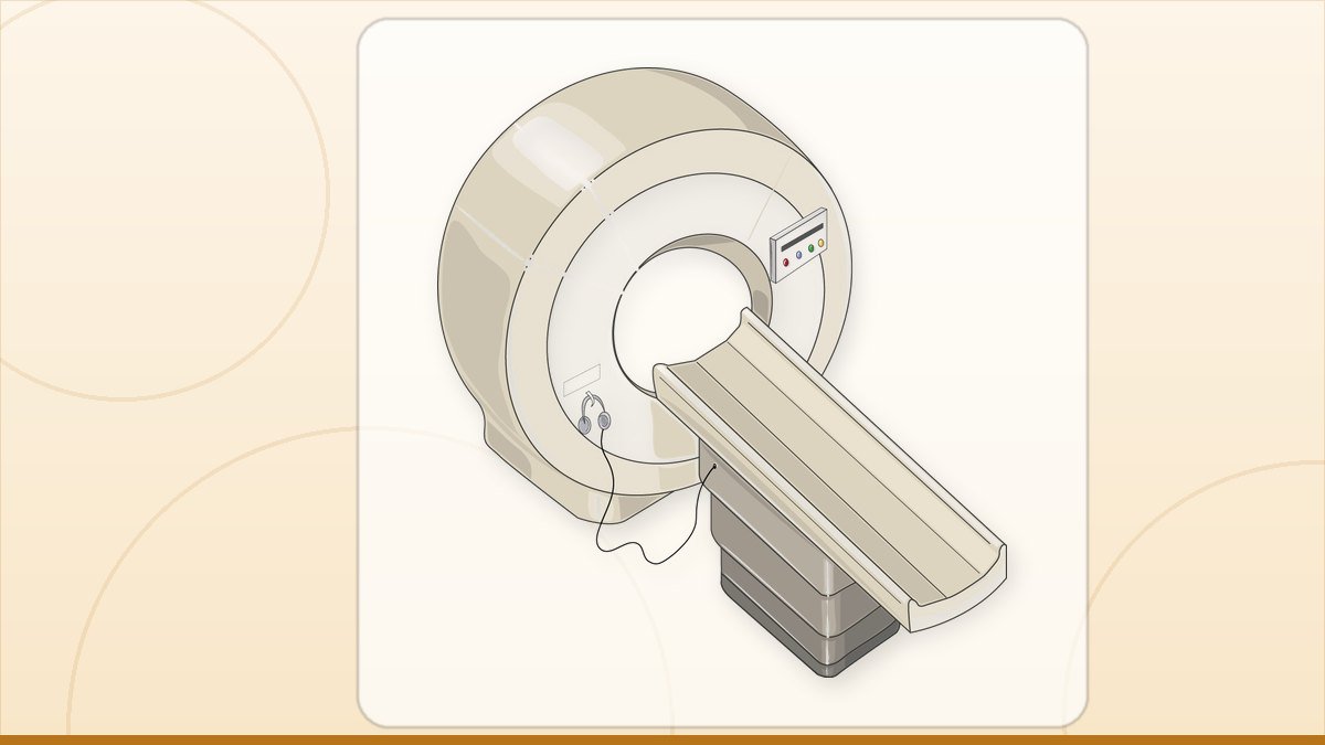 medical illustration: MRI