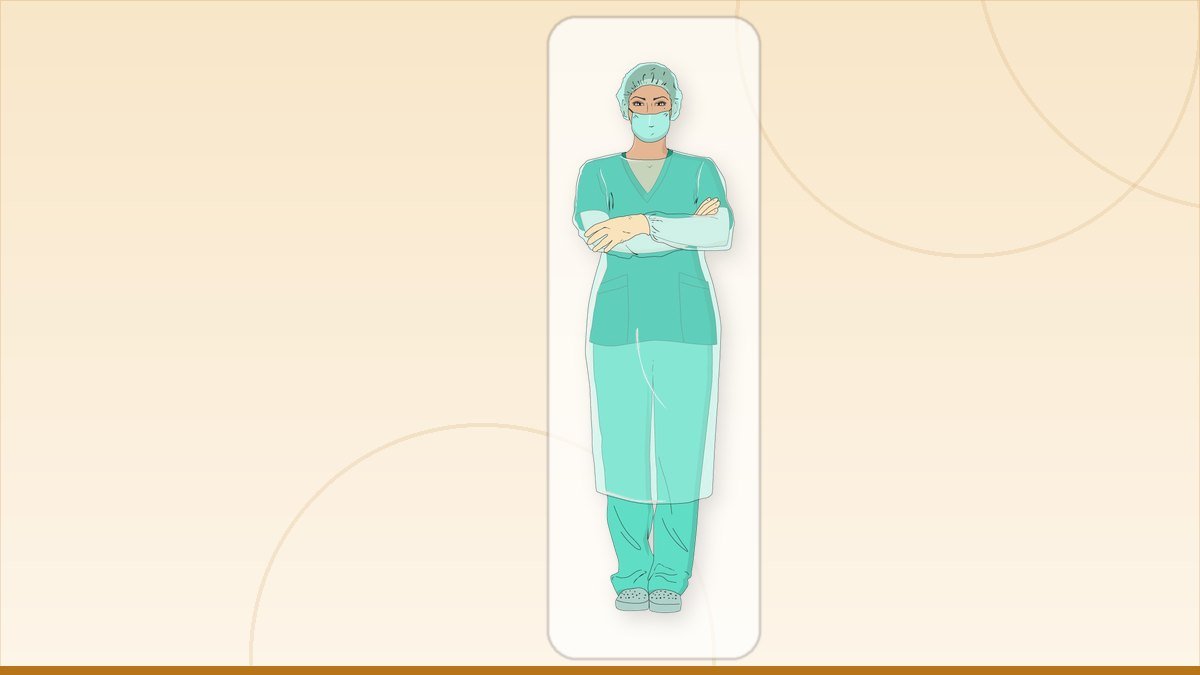 medical illustration: people - Surgeon