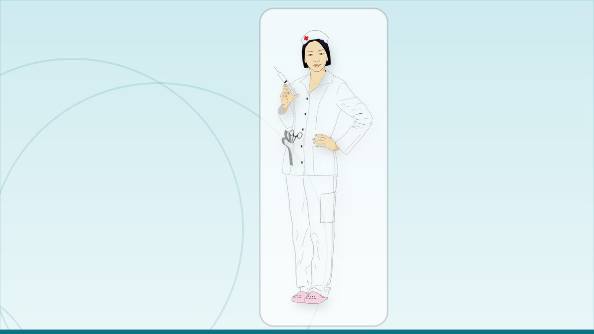 medical illustration: people - Nurse